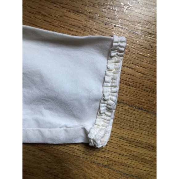 Gymboree Cream Size 6 Peter Pan Collar Button Up Shirt - Picture 6 of 6